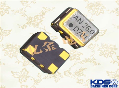 壓控溫補(bǔ)晶振,1XXA10000MBA,進(jìn)口石英振蕩器,DSA221SDN,日本KDS晶振