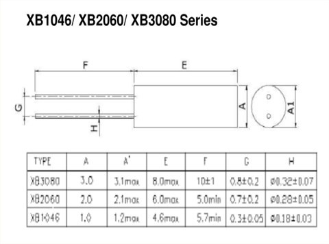 NAKA日本進(jìn)口晶振XB3080 32.768K無源晶振,6G信號(hào)發(fā)射器晶振