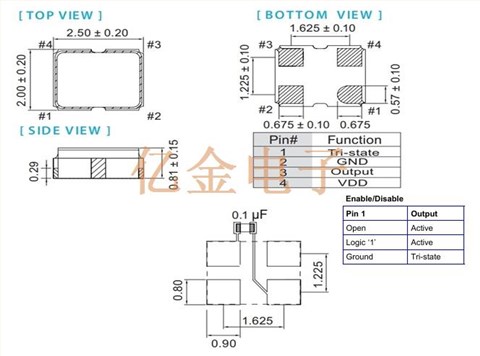 SM3344JEV-33.333MDK,低抖動晶振,Pletronics晶振,SM33J進口晶振,醫(yī)療應用晶振