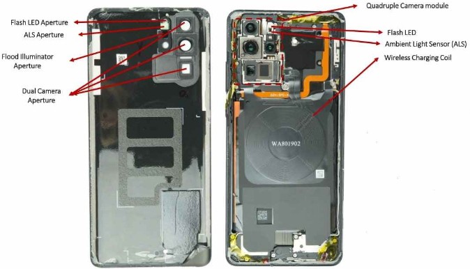 拆解華為P30 Pro:同時鑲入4個攝像頭是如何做到的?