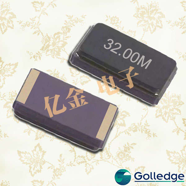 Golledge晶振,CC6F晶振,兩腳貼片晶振