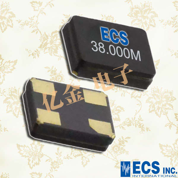美國ECS晶振,貼片晶振,ECX-53B晶振,ECS-100-20-30B-TR晶振