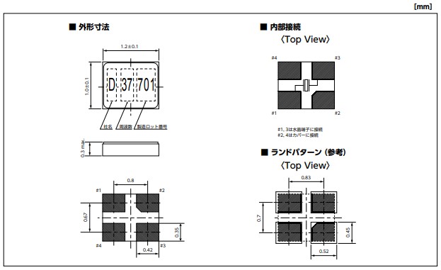 KDS CYRSTAL新推出超小型DSX1210A通信應用晶體