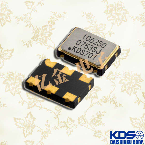 日本KDS壓控晶振,DSV753SV室外6G發(fā)射器晶振,1XVB046080VB壓控晶振